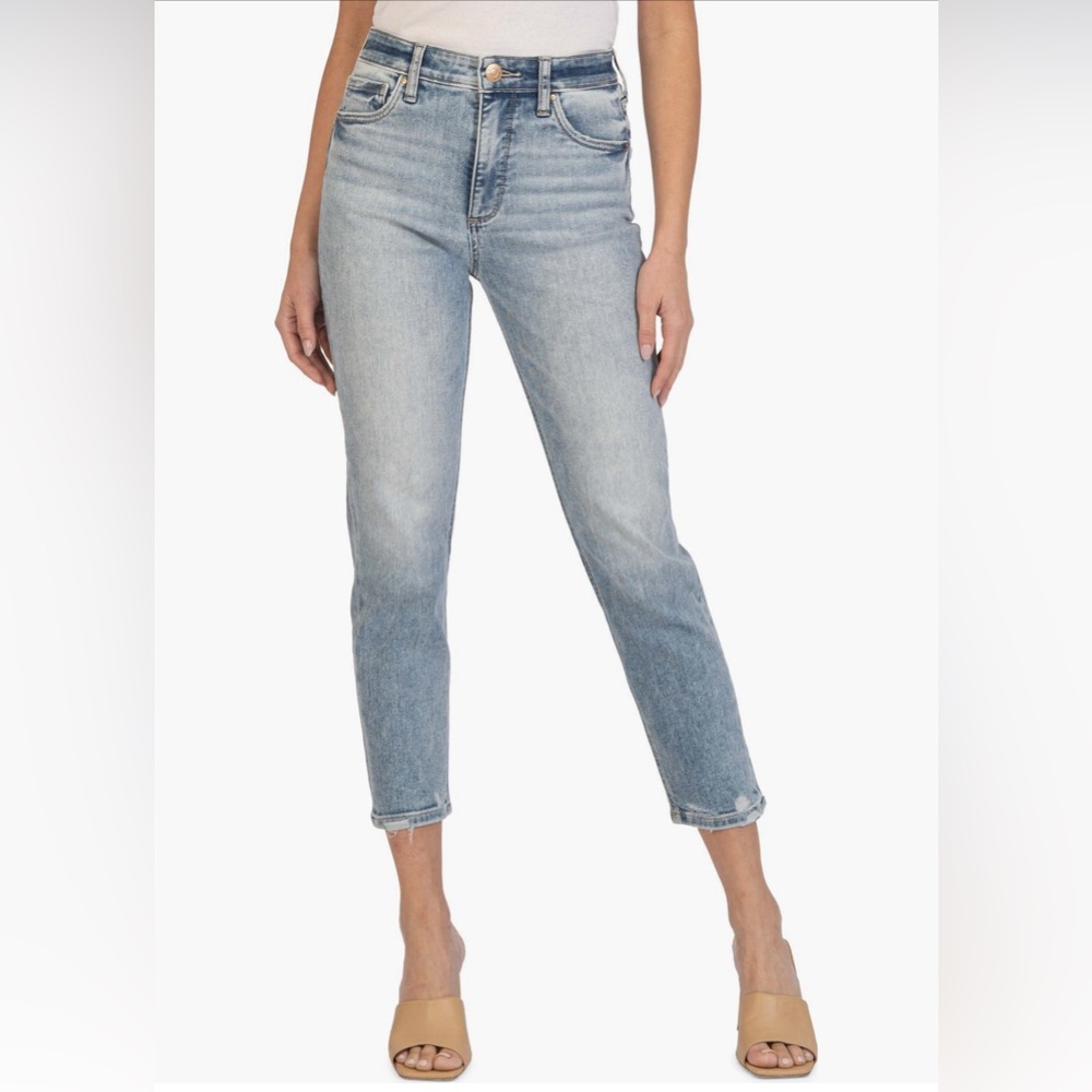 Kut from the Kloth Naomi High Waist Ankle Crop Jeans